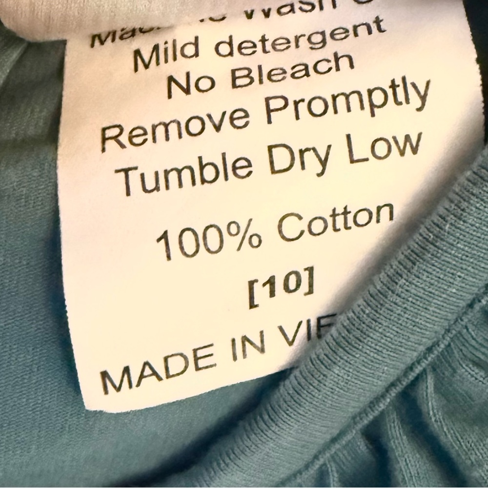 Shrimp & Grits Kids Tunic Top Girl’s 10 M Boutique Green Ruffle Checked Bow Tie - Picture 5 of 5